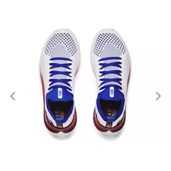 Under Armour Women's Flow Velociti Running Shoes White 3025987-100 - Picture 5 of 6